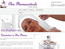 Tablet Screenshot of ckinpharma.com